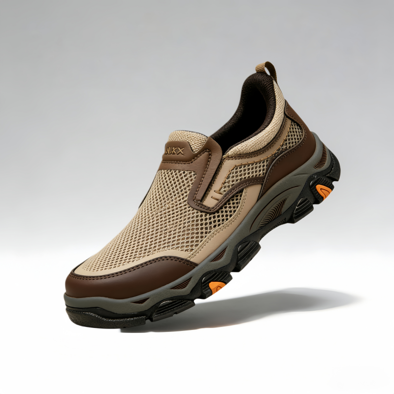 ⏰Last Day! 45% OFF  🔥MANTRAFF®Men's Handmade Genuine Leather Outdoor Breathable Walking Shoes