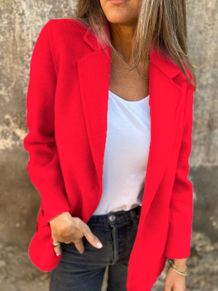 🔥NEW IN- 48% OFF- Women's Lapel Long Sleeve Casual Jacket