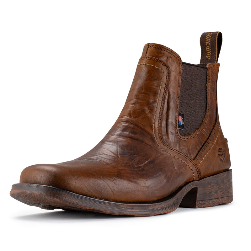 Mens western style chelsea on sale boots