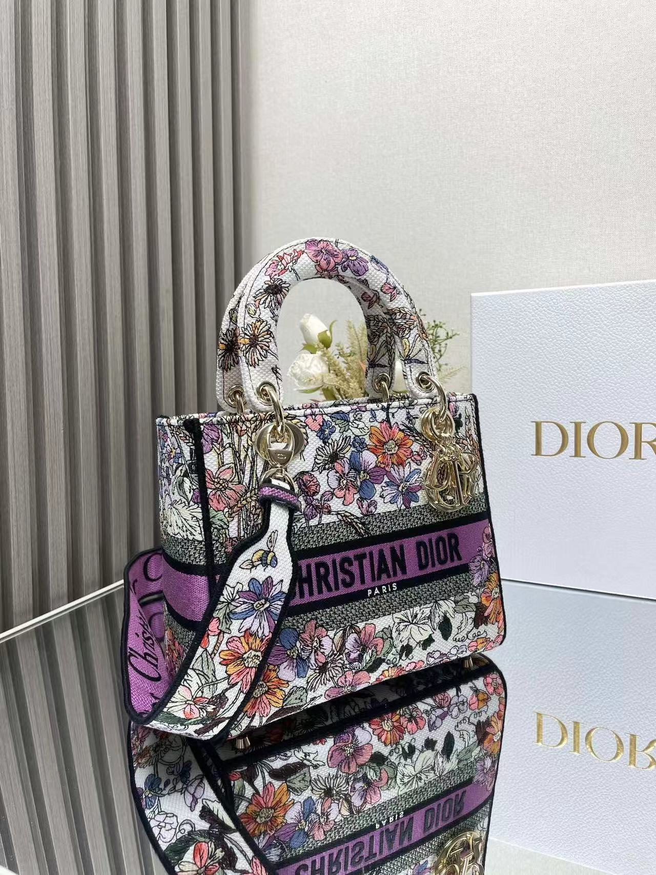 Christian Dior Medium Lady Dior Bag