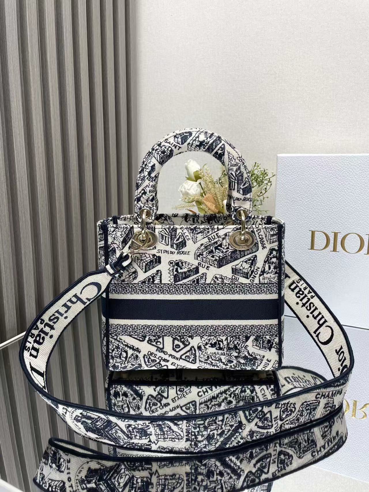 Christian Dior Medium Lady Dior Bag