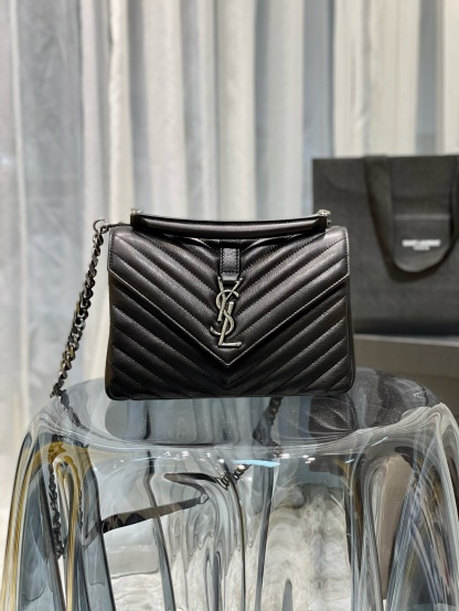 YSL COLLEGE MEDIUM IN QUILTED LEATHER