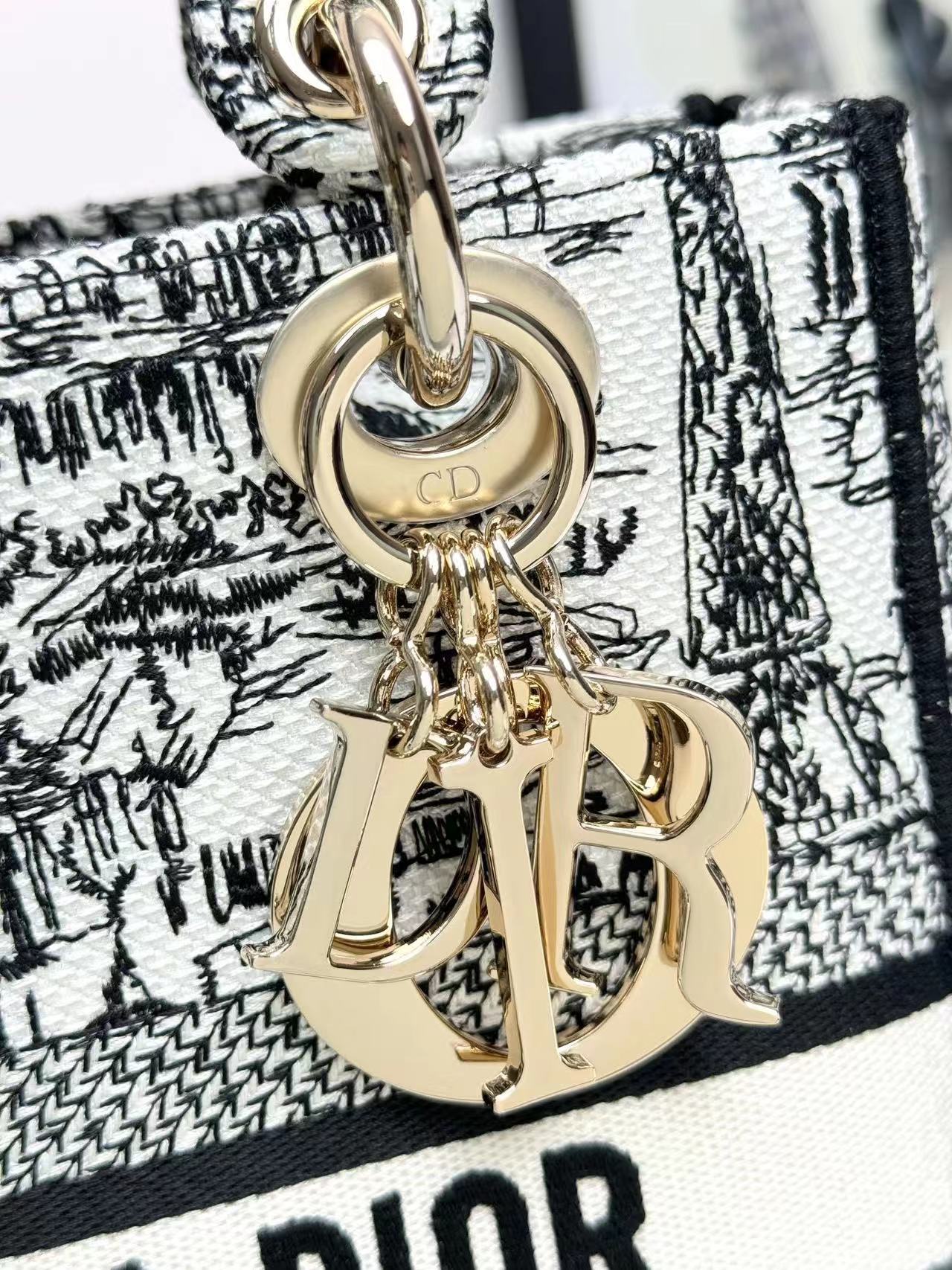 Christian Dior Medium Lady Dior Bag