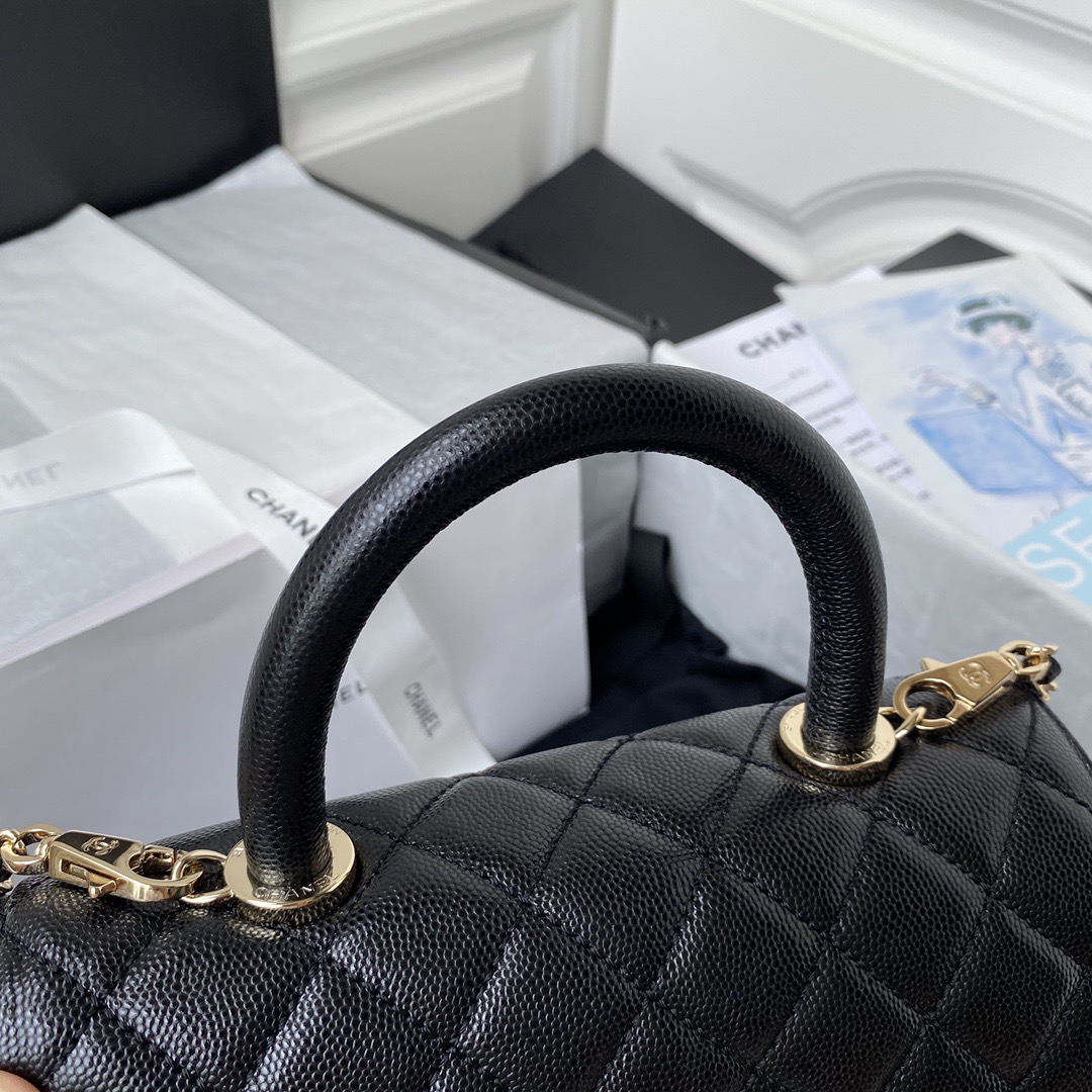 Chanel Coco Handle Flap Handbag