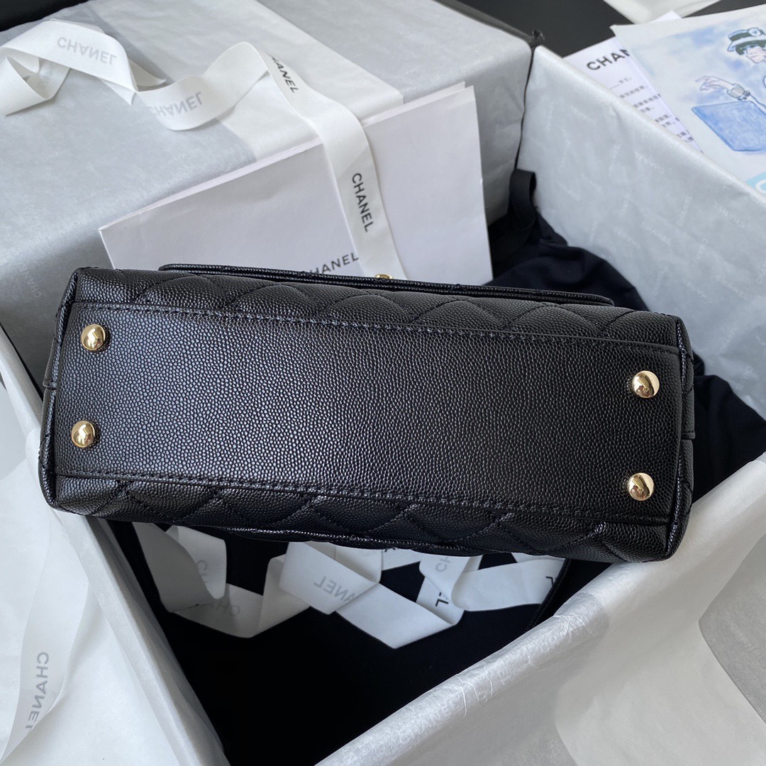 Chanel Coco Handle Flap Handbag