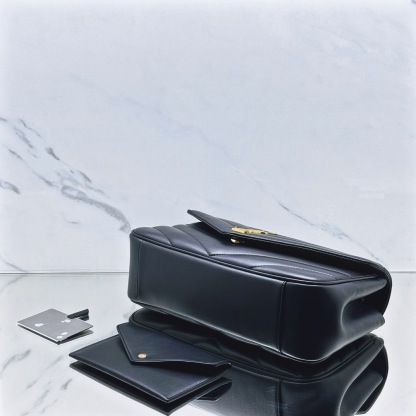 YSL LOULOU MEDIUM IN MATELASSE LAMBSKIN