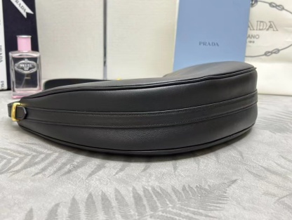 Prada Arqué large leather shoulder bag