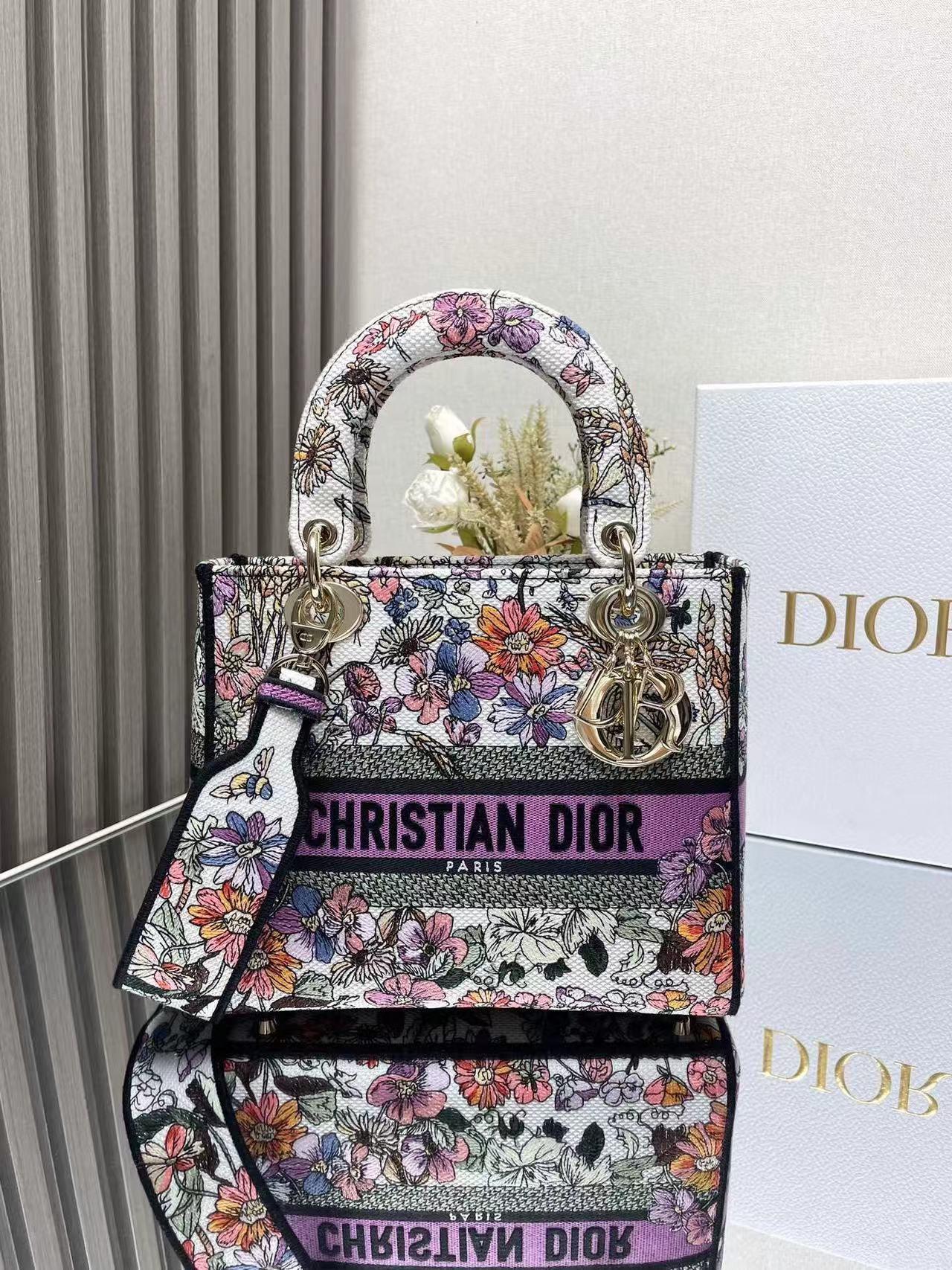 Christian Dior Medium Lady Dior Bag