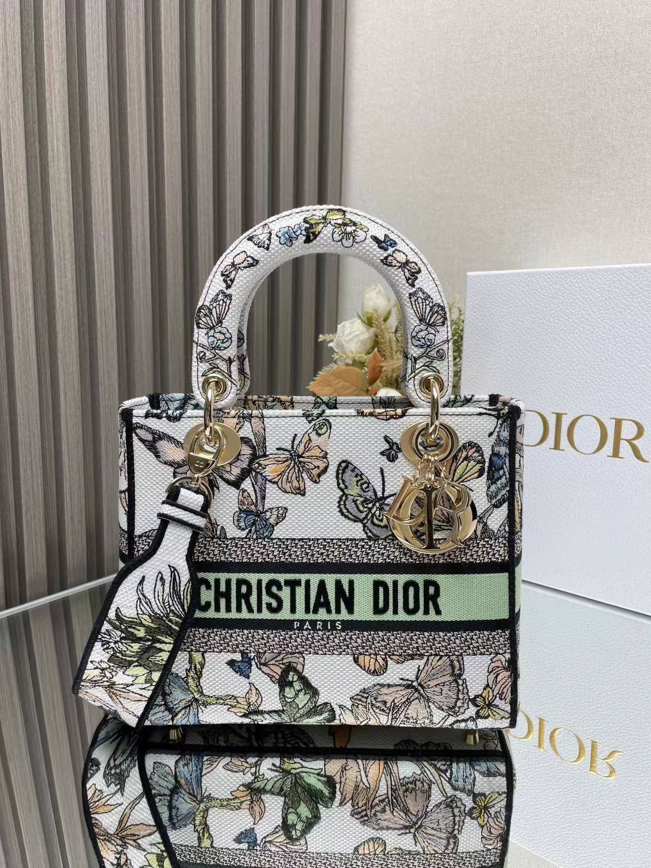 Christian Dior Medium Lady Dior Bag