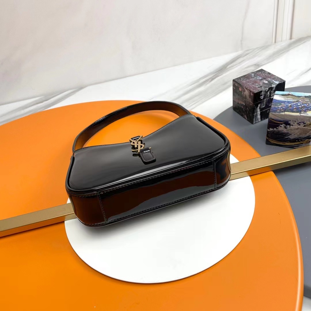 YSL MINI LE 5 A 7 IN PATENT LEATHER