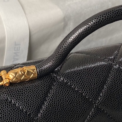 Chanel flap bag with handle