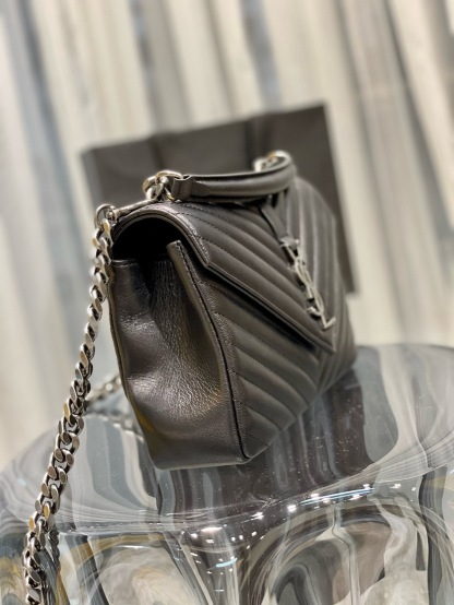 YSL COLLEGE MEDIUM IN QUILTED LEATHER