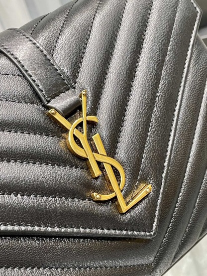 YSL COLLEGE MEDIUM IN QUILTED LEATHER