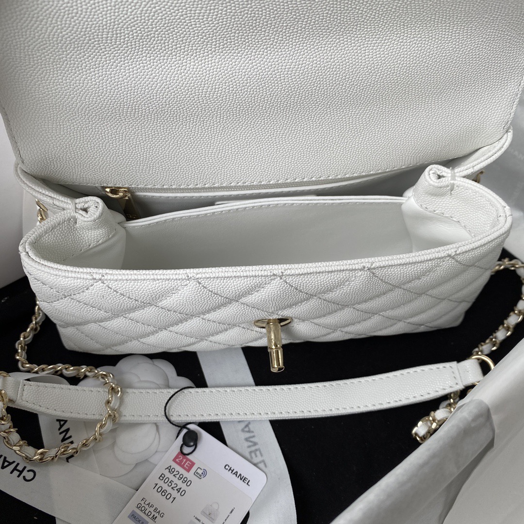 Chanel Coco Handle Flap Handbag
