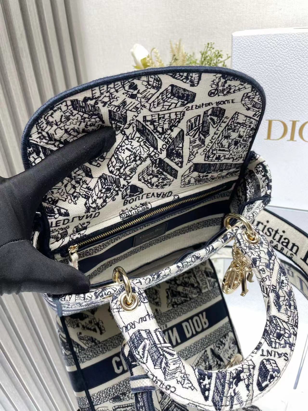 Christian Dior Medium Lady Dior Bag