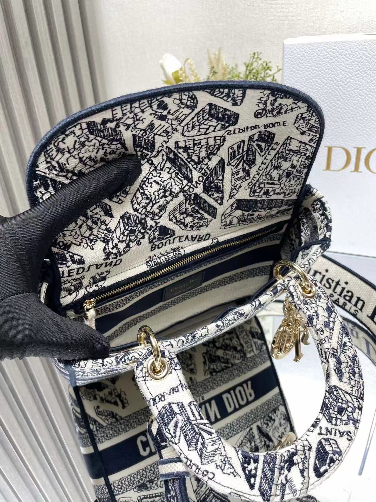 Christian Dior Medium Lady Dior Bag
