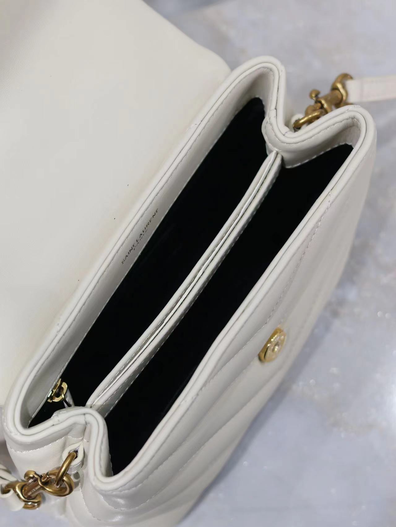 YSL TOY LOULOU IN QUILTED LEATHER