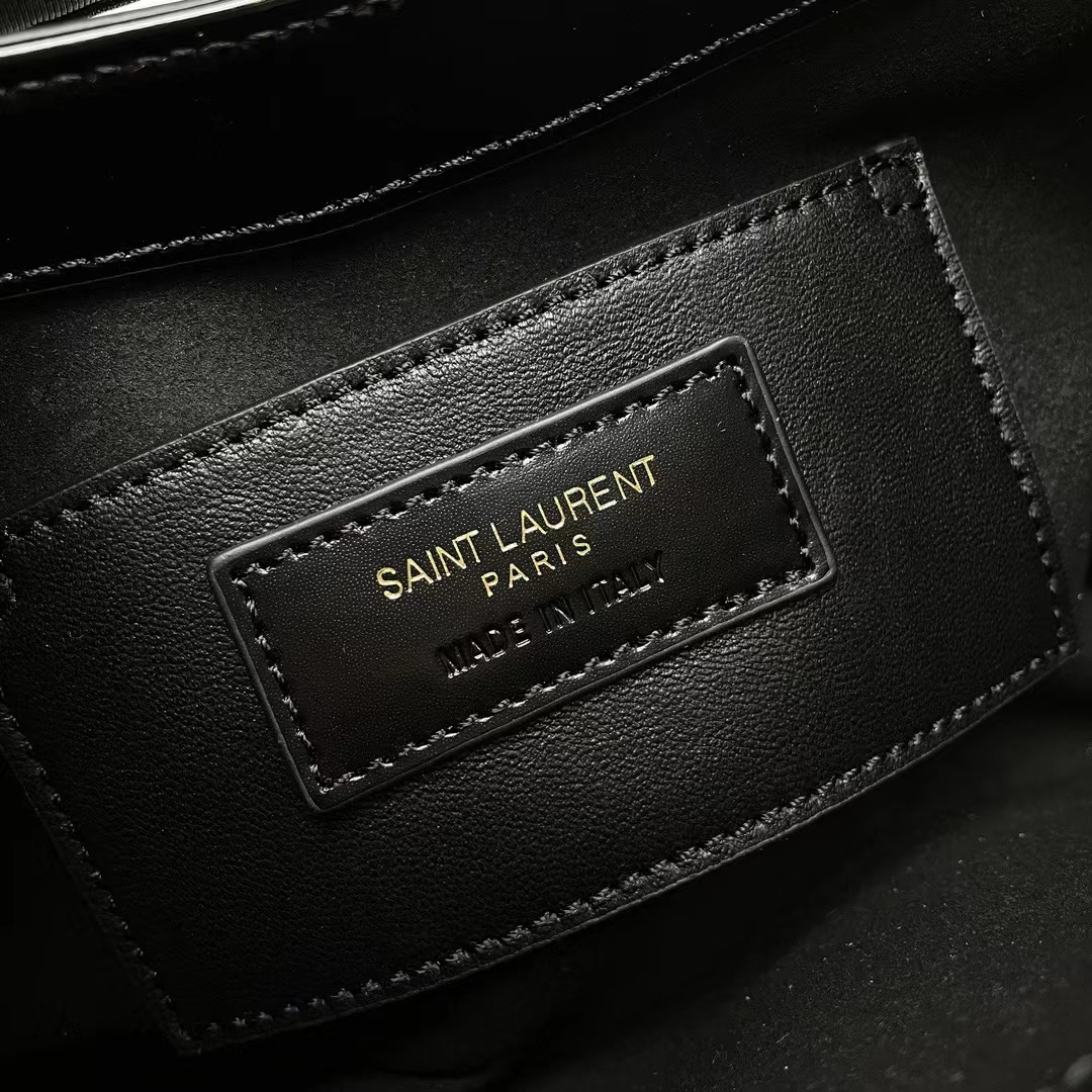 YSL MINI LE 5 A 7 IN PATENT LEATHER