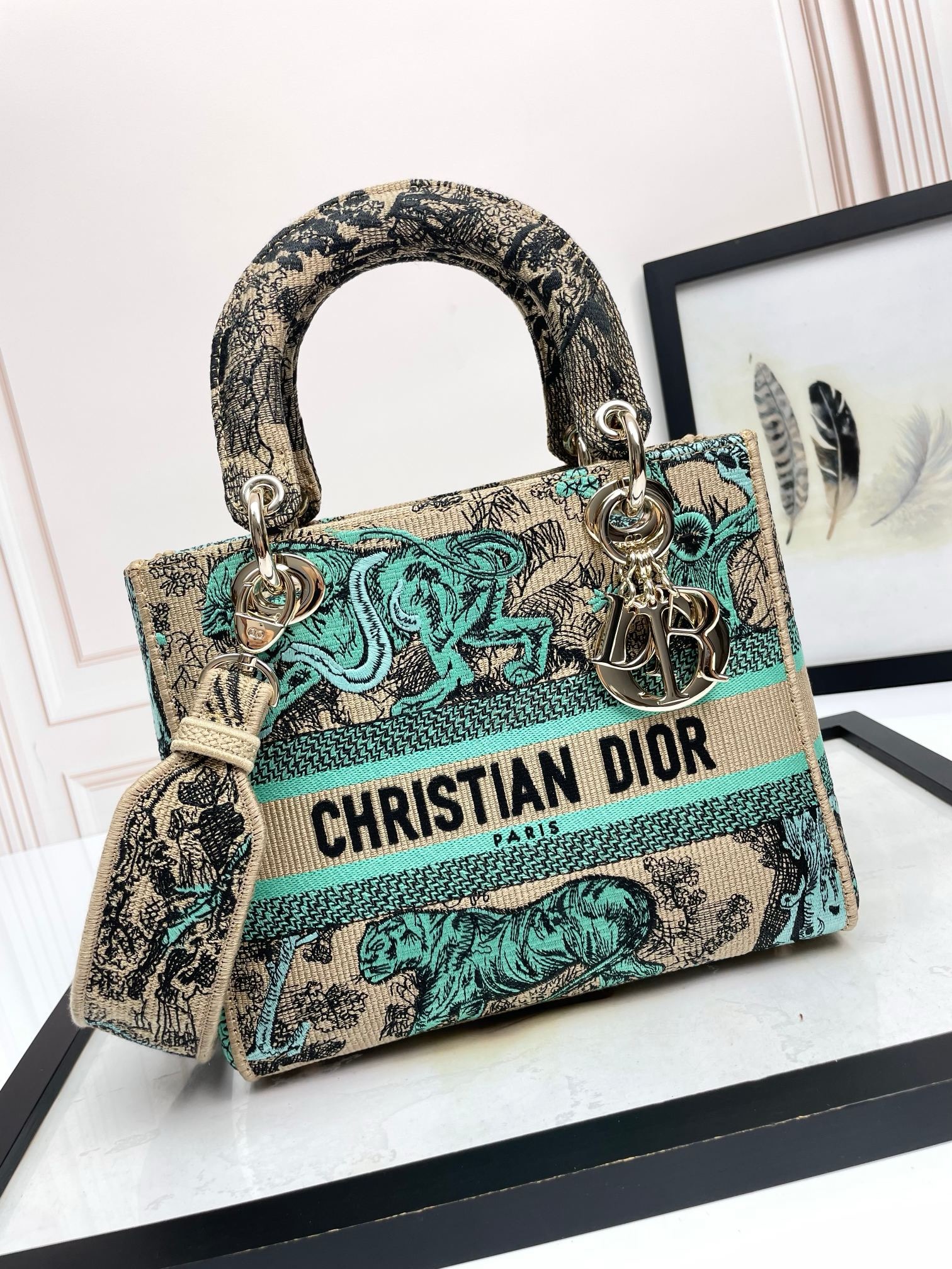 Christian Dior Medium Lady Dior Bag