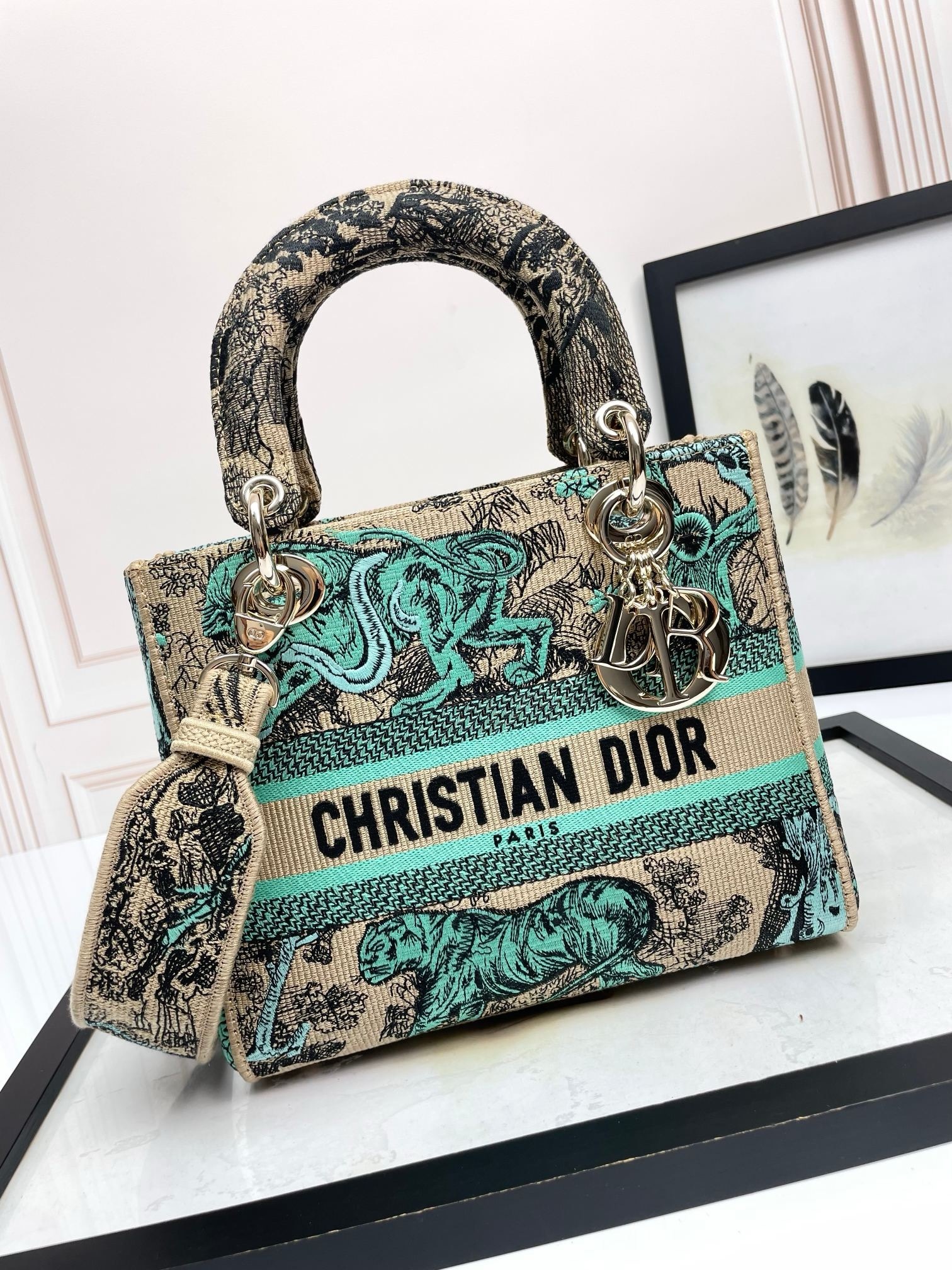 Christian Dior Medium Lady Dior Bag
