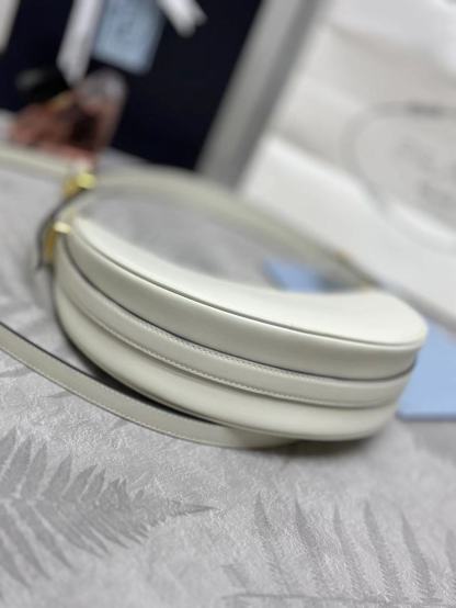 Prada Arqué small leather shoulder bag