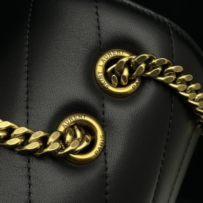 YSL LOULOU MEDIUM IN MATELASSE LAMBSKIN