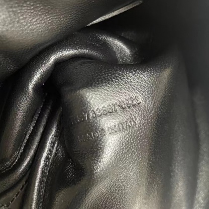 YSL GABY ZIPPED POUCH IN QUILTED LAMBSKIN