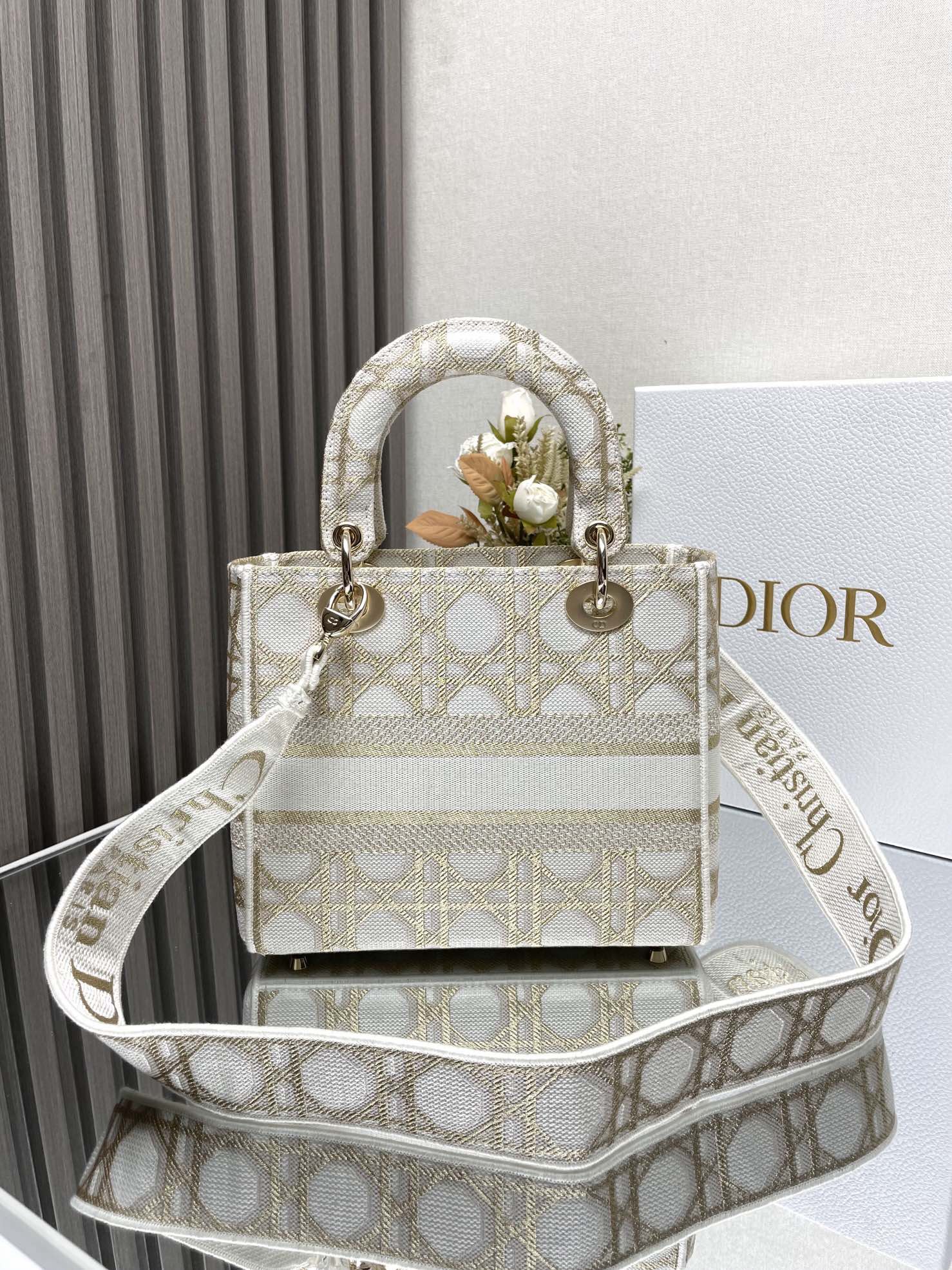 Christian Dior Medium Lady Dior Bag
