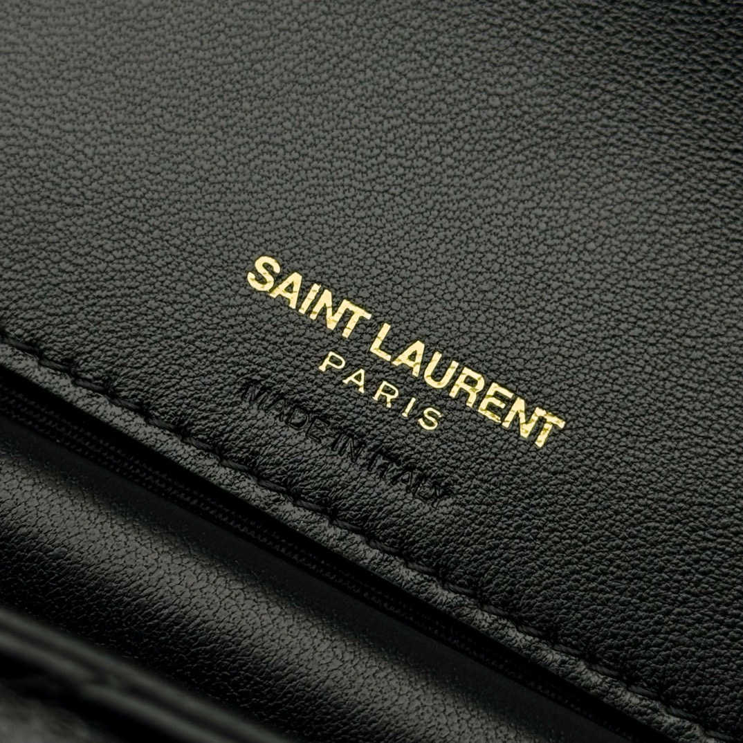 YSL LOULOU MEDIUM IN MATELASSE LAMBSKIN