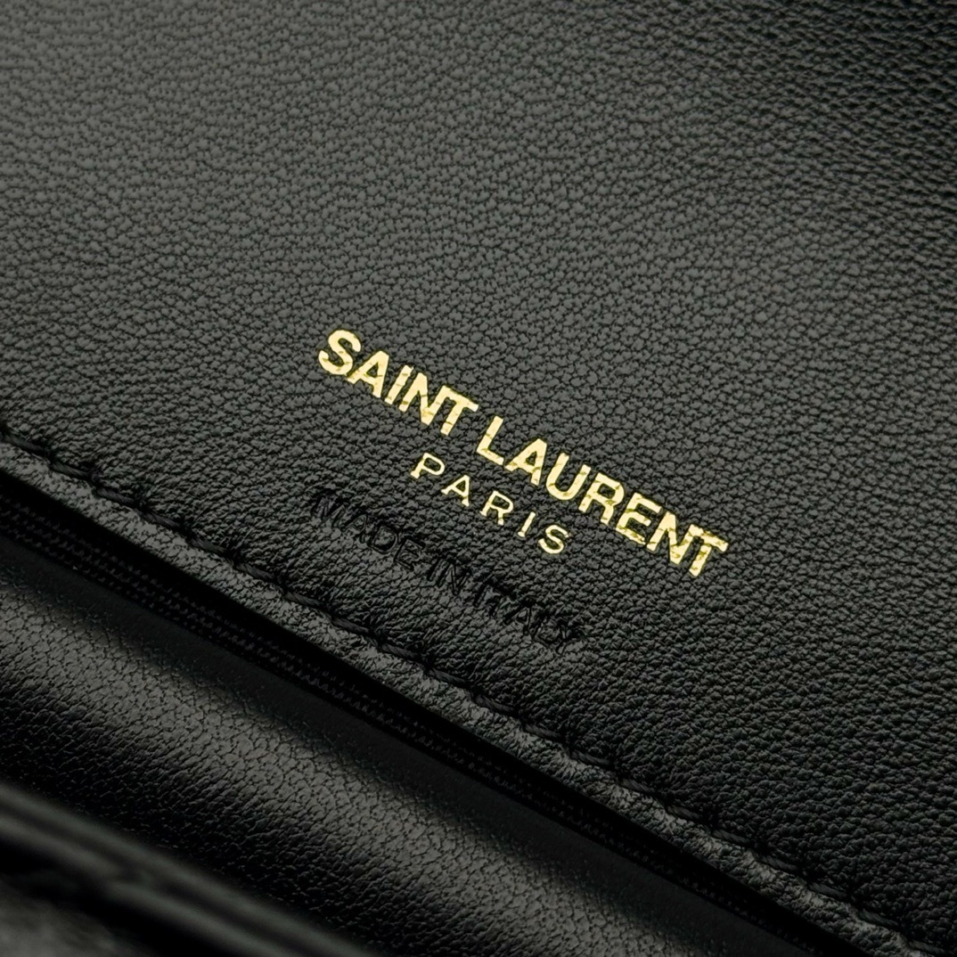 YSL LOULOU MEDIUM IN MATELASSE LAMBSKIN