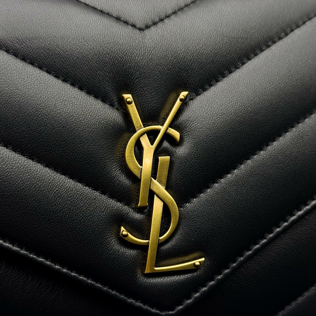 YSL LOULOU MEDIUM IN MATELASSE LAMBSKIN