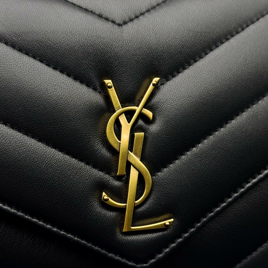 YSL LOULOU MEDIUM IN MATELASSE LAMBSKIN
