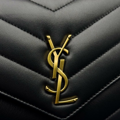 YSL LOULOU MEDIUM IN MATELASSE LAMBSKIN