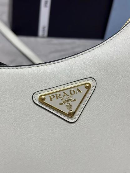 Prada Arqué leather mini shoulder bag