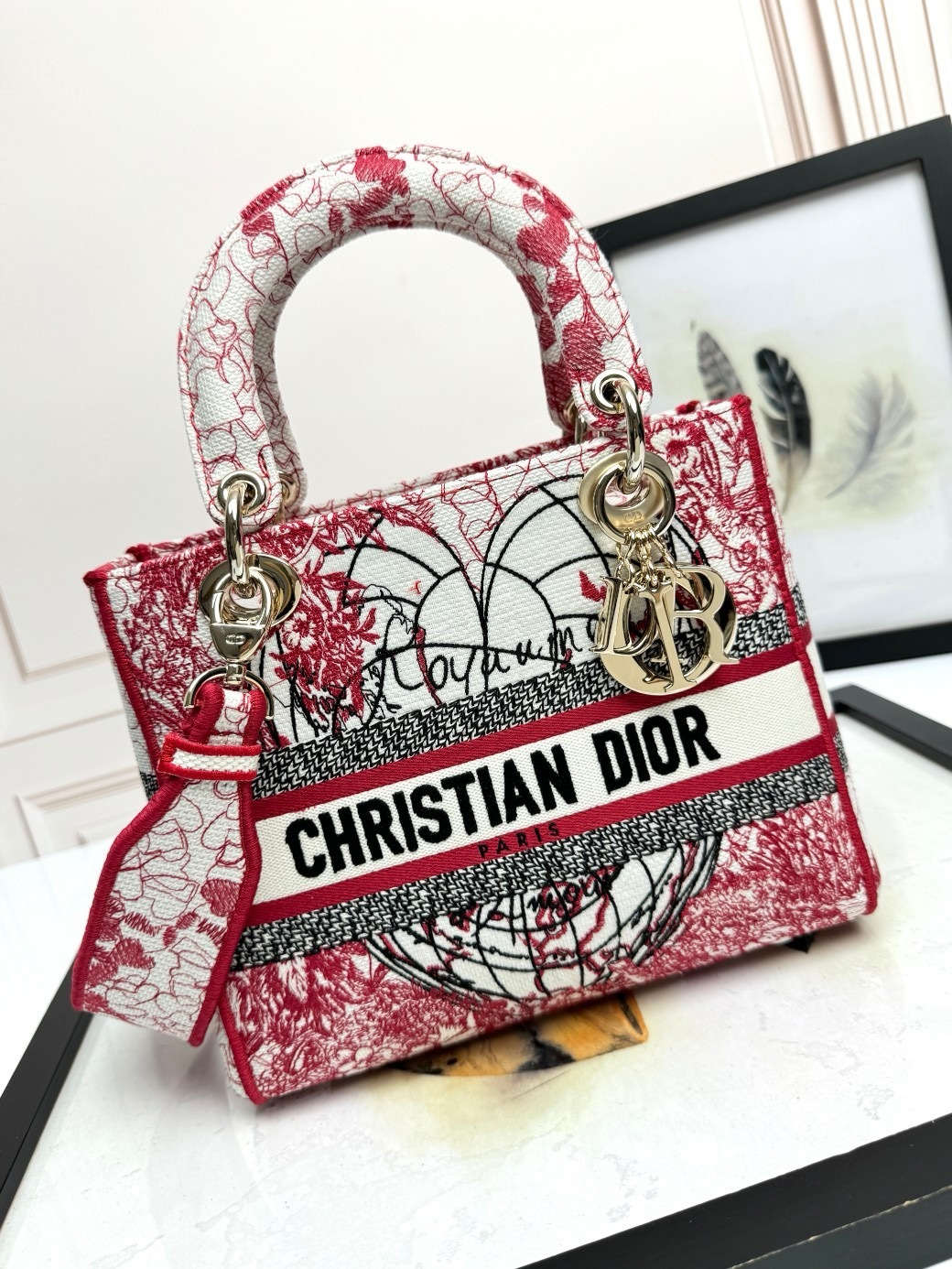 Christian Dior Medium Lady Dior Bag