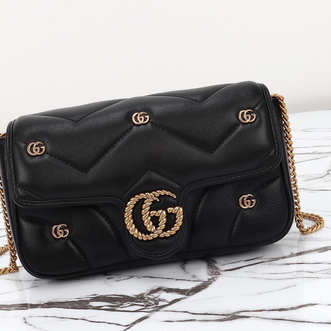 GG Marmont Small Shoulder Bag (with Card Holder)
