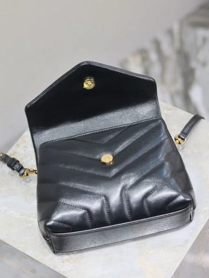 YSL TOY LOULOU IN QUILTED LEATHER