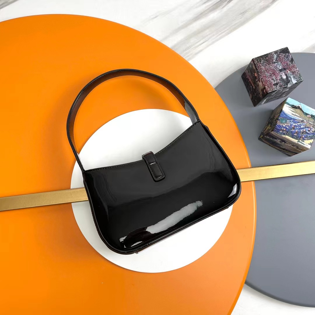 YSL MINI LE 5 A 7 IN PATENT LEATHER