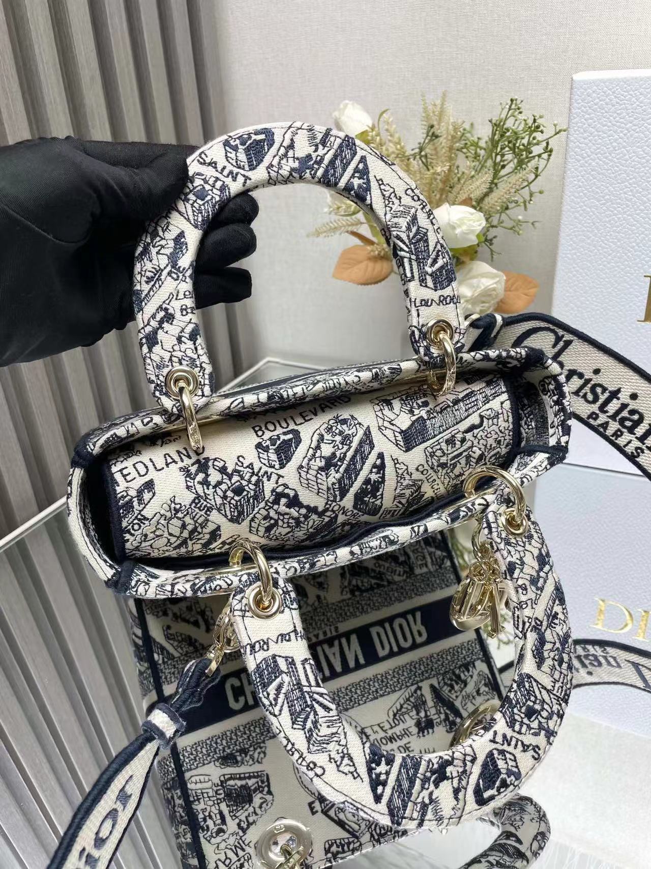 Christian Dior Medium Lady Dior Bag