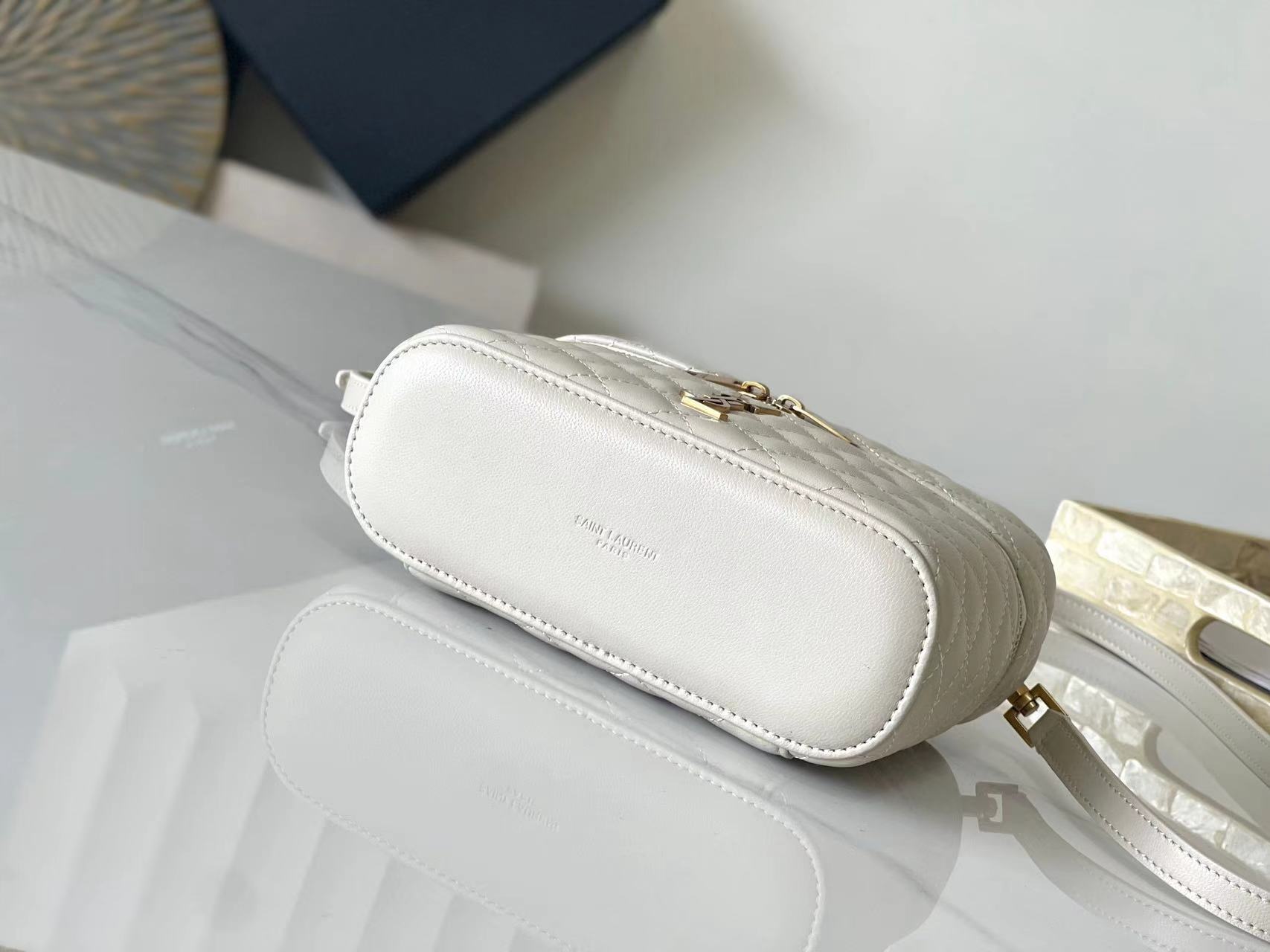 YSL GABY VANITY BAG IN LAMBSKIN