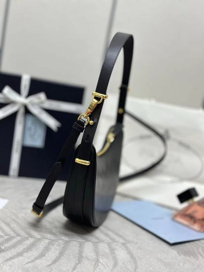 Prada Arqué small leather shoulder bag