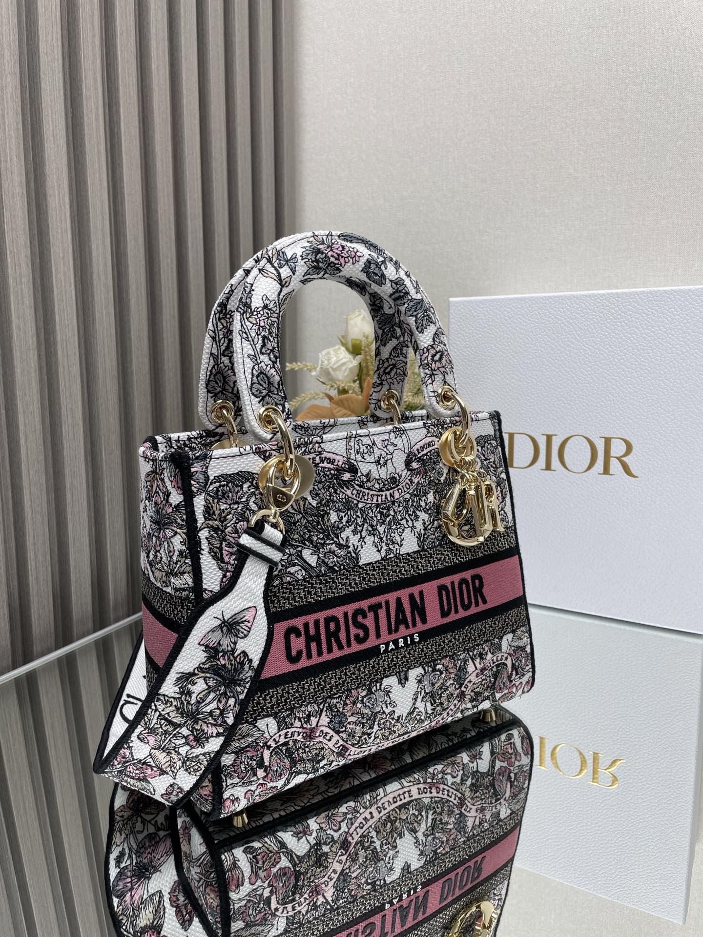 Christian Dior Medium Lady Dior Bag