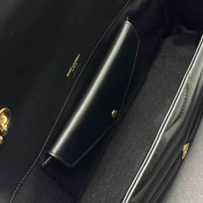 YSL LOULOU MEDIUM IN MATELASSE LAMBSKIN