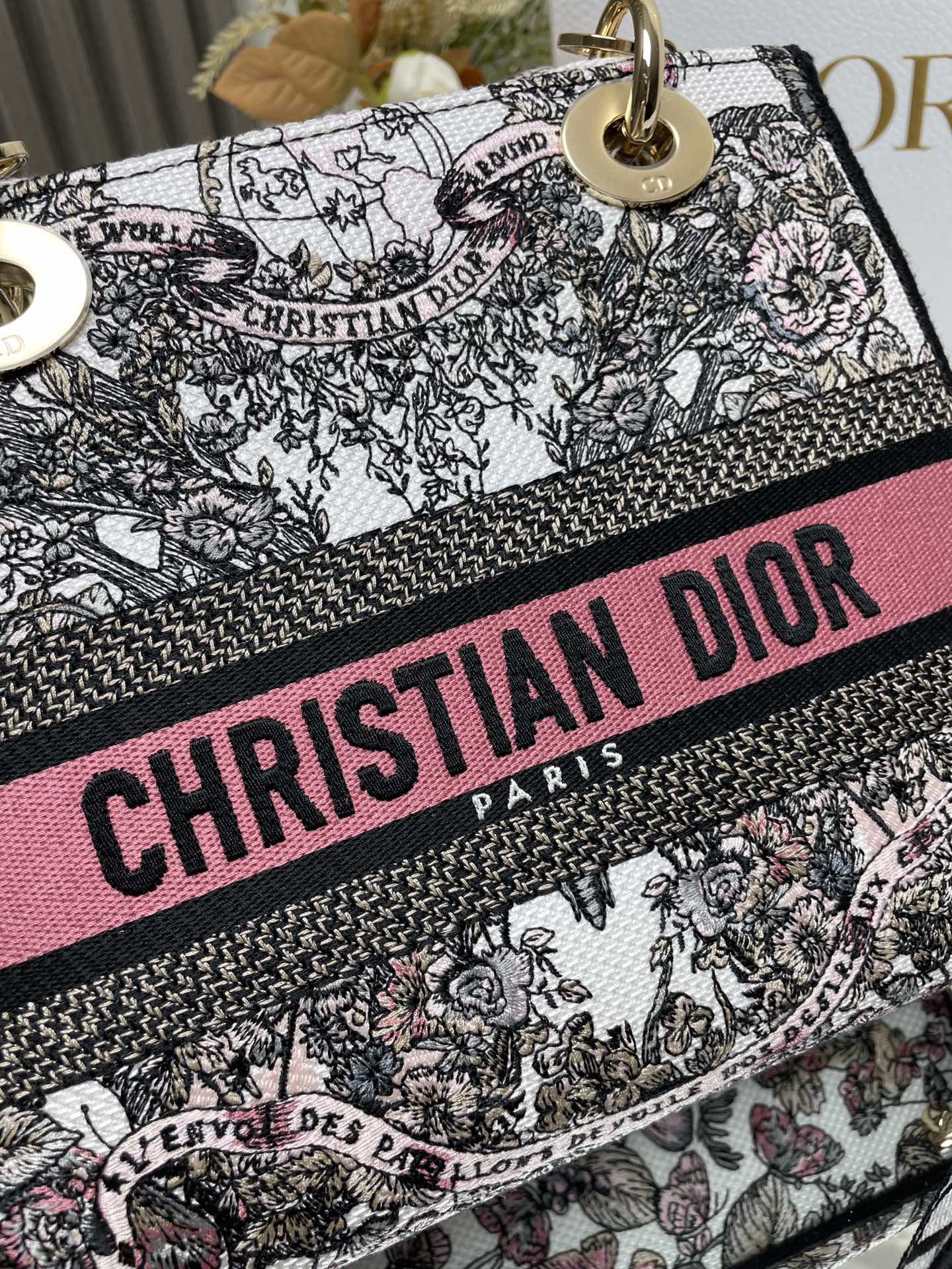 Christian Dior Medium Lady Dior Bag