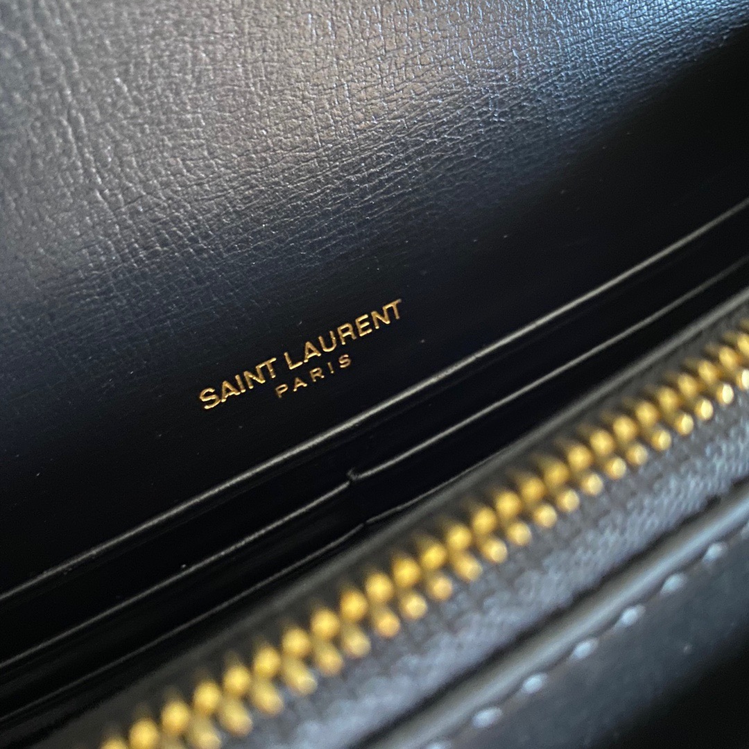 YSL SUNSET SMALL IN SMOOTH LEATHER