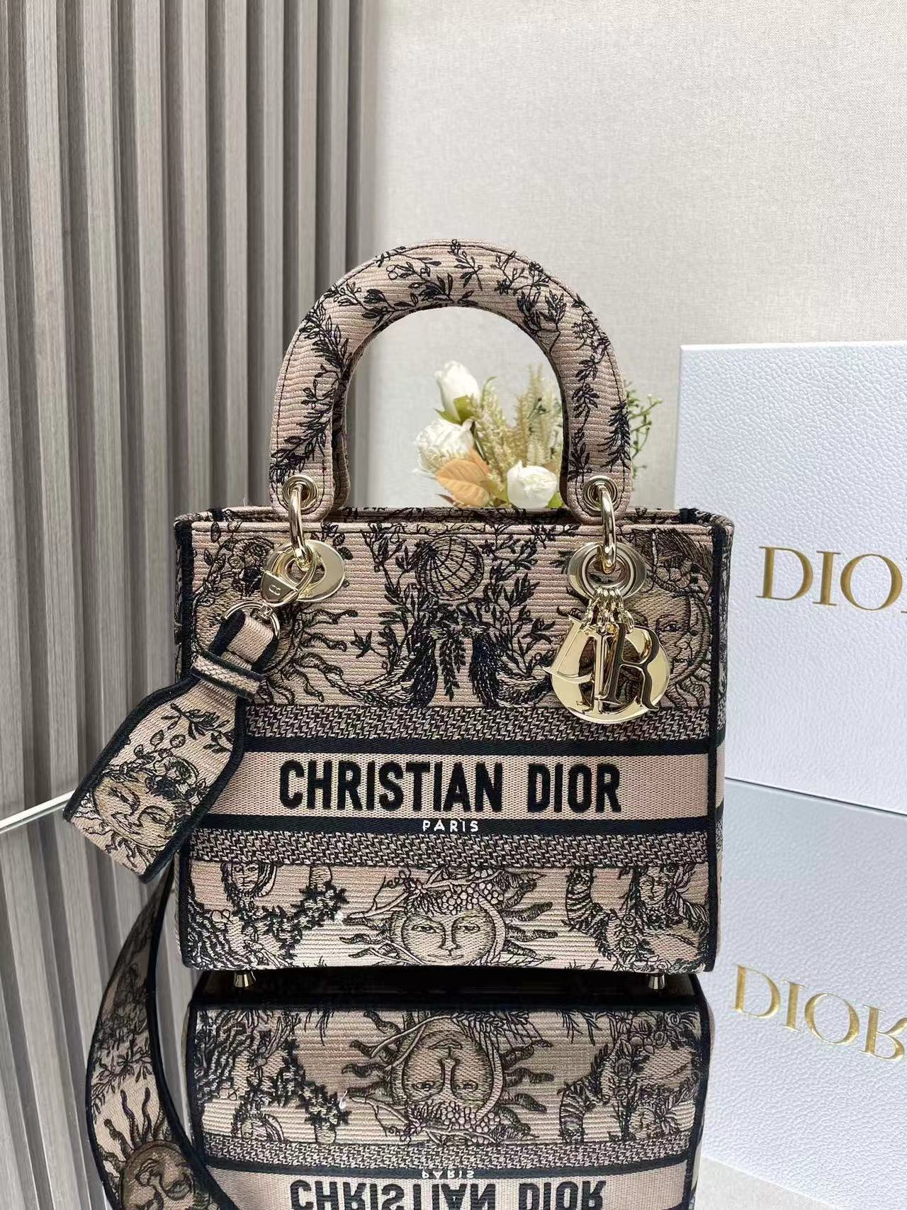 Christian Dior Medium Lady Dior Bag