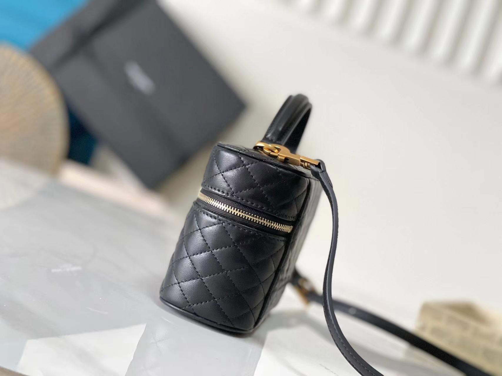 YSL GABY VANITY BAG IN LAMBSKIN