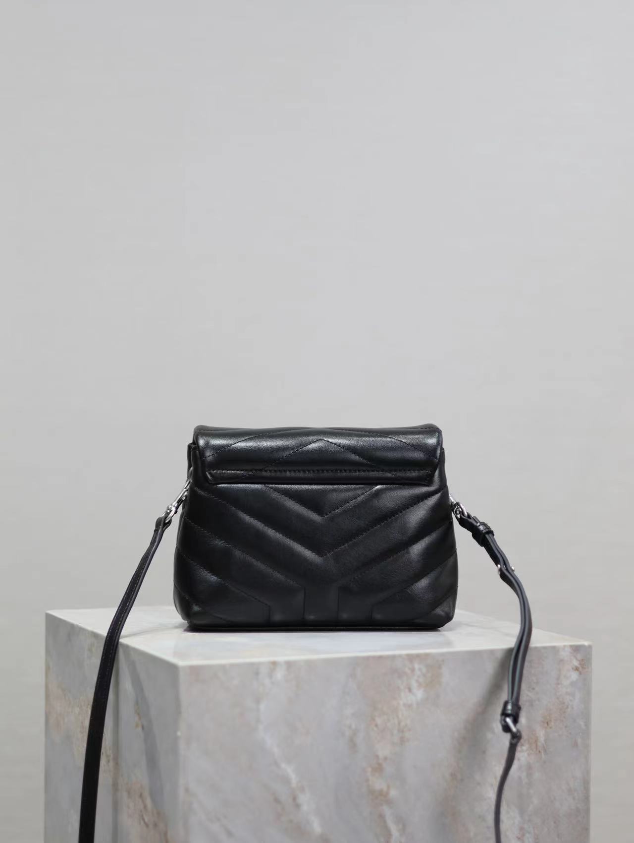 YSL TOY LOULOU IN QUILTED LEATHER