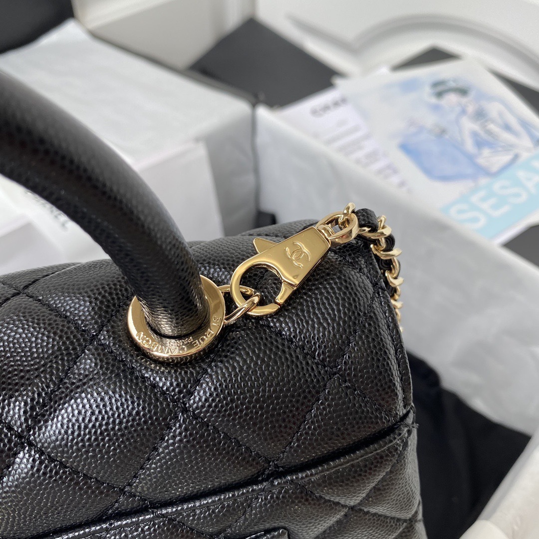 Chanel Coco Handle Flap Handbag