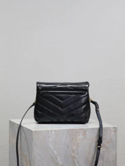 YSL TOY LOULOU IN QUILTED LEATHER